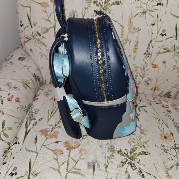 Exclusive Disneyland Paris Sleeping Beauty Castle Loungefly Backpack - Picture 5 of 7